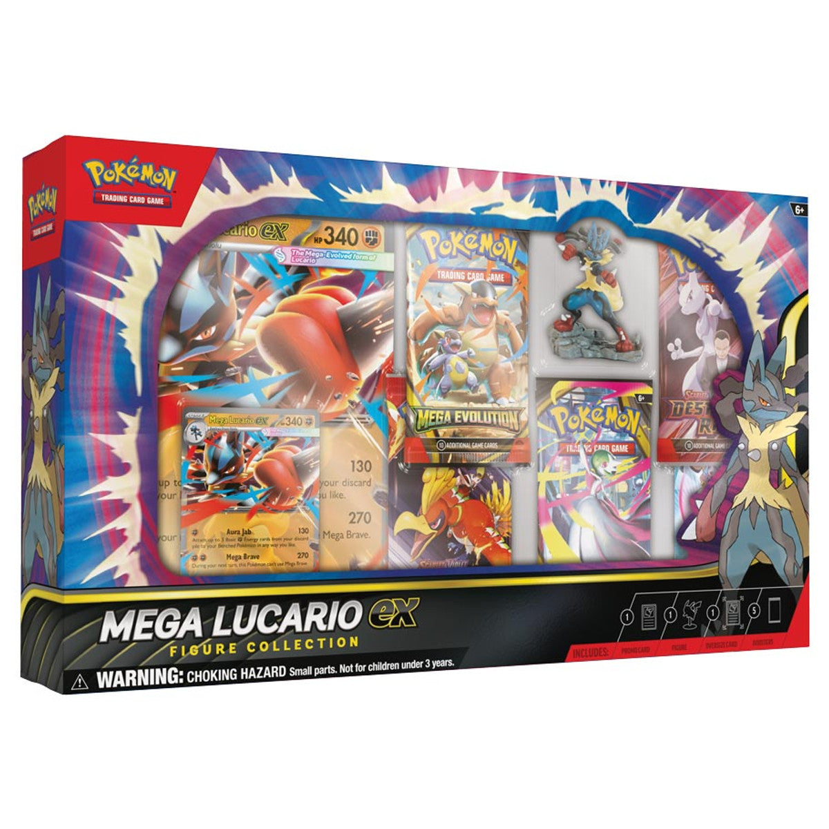 Pokémon TCG: Mega Lucario ex Figure Collection (Pre Orden)