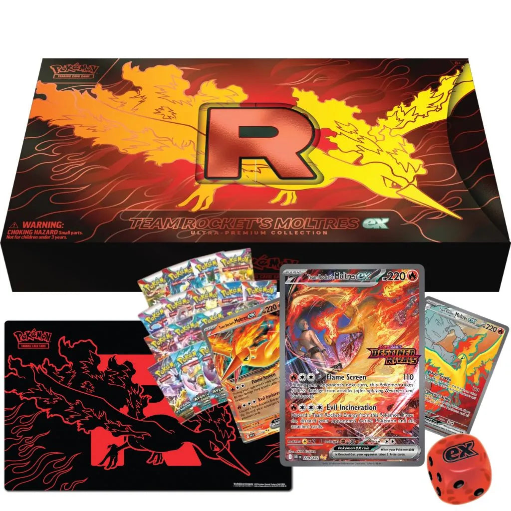Team Rocket's Moltres Ex Ultra Premium Collection (Pre Orden)