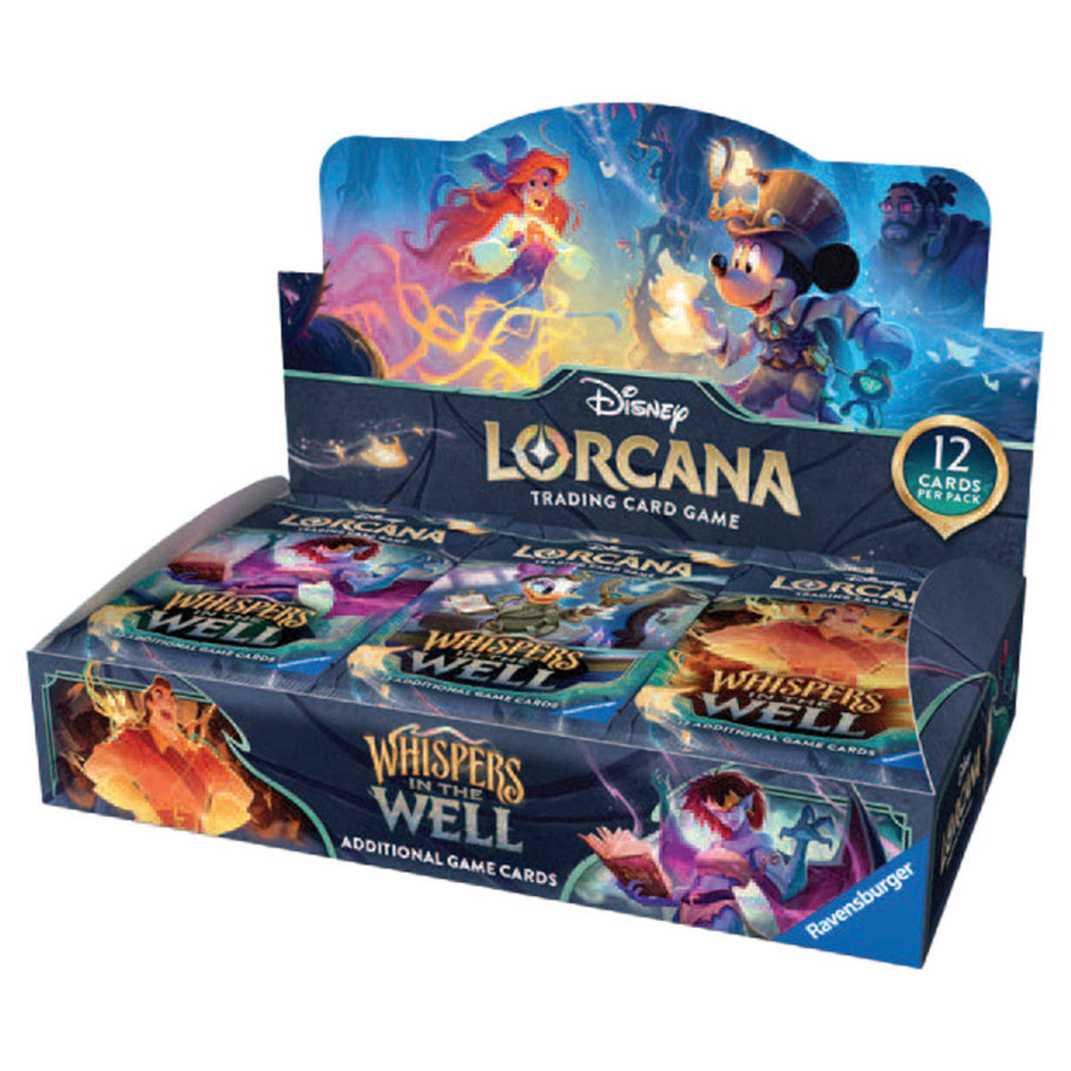Disney Lorcana: Set 10: Whispers in the Well Booster Display