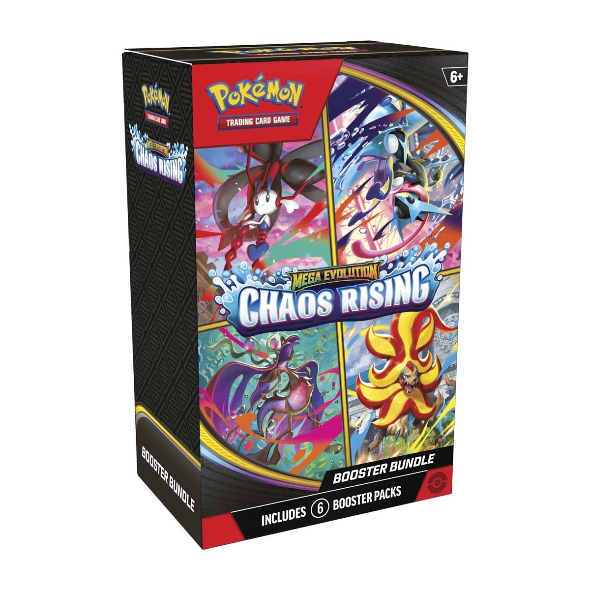 Pokemon TCG: Mega Evolution 04 Chaos Rising- Booster Bundle