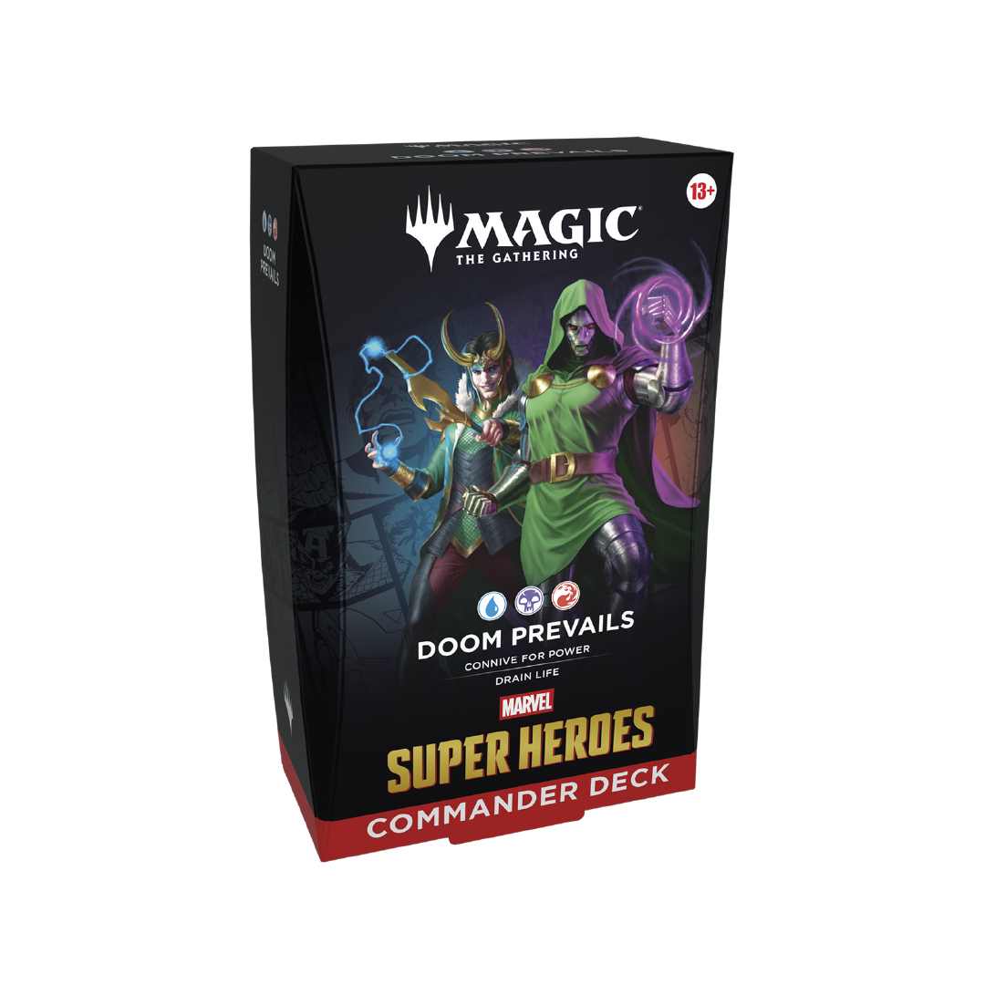DOOM PREVAILS- MTG MARVEL SUPER HEROES COMMANDER DECK