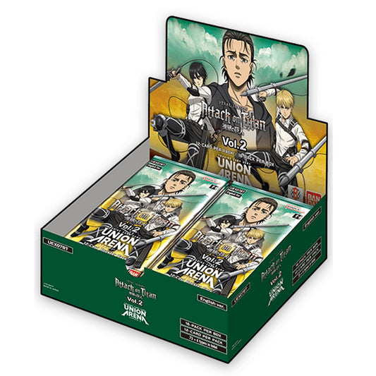 UNION ARENA UEX07BT ATTACK ON TITAN VOL.2 BOOSTER