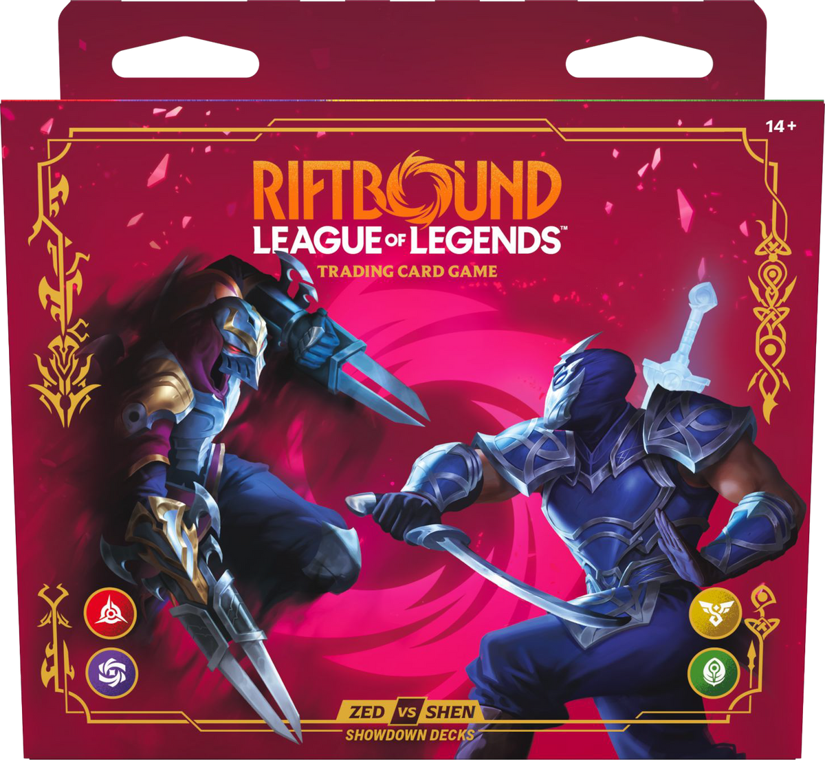 RIFTBOUND: LEAGUE OF LEGENDS TCG VENDETTA ZED VS SHEN