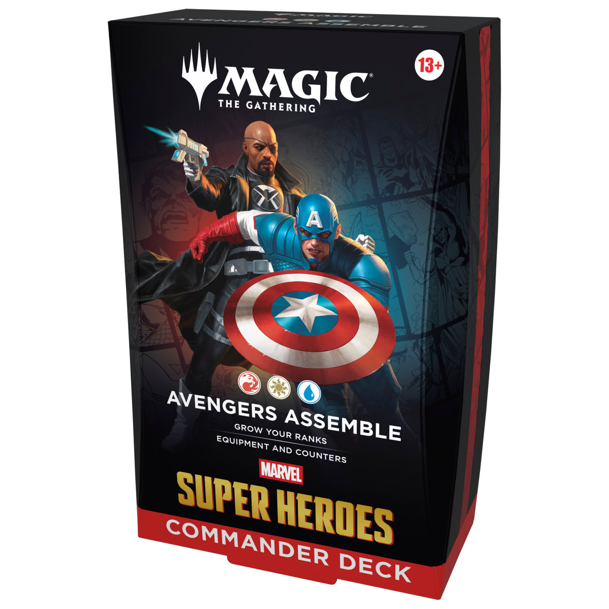 AVENGERS ASSEMBLE- MTG MARVEL SUPER HEROES COMMANDER DECK