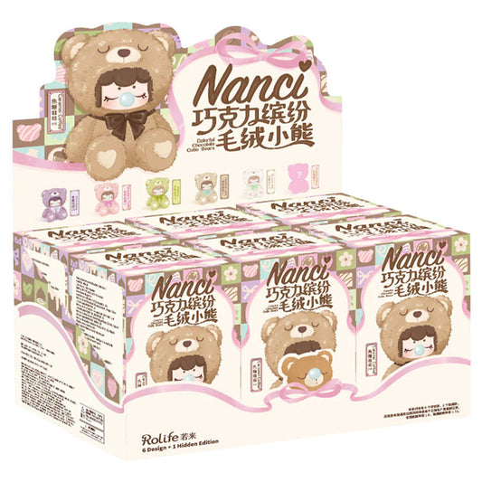Nanci Colorful Chocolate Cutie Bears PDQ