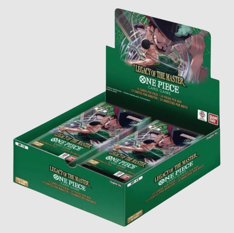 ONE PIECE TCG: LEGACY OF THE MASTER BOOSTER (OP 12) (24CT)