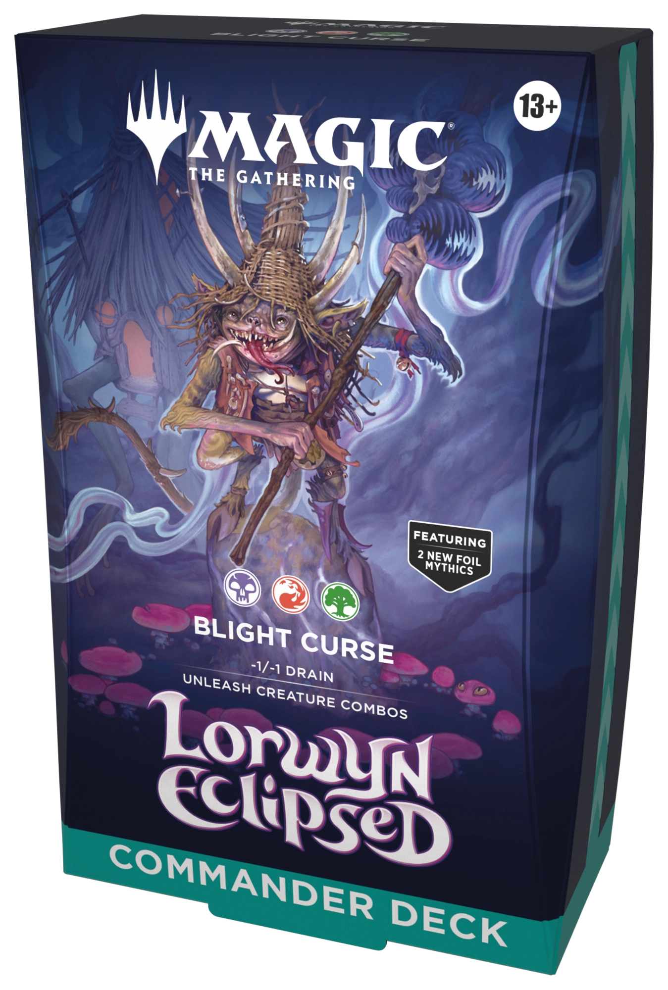 MAGIC THE GATHERING: ECL LORWYN ECLIPSED COMMANDER (BLIGHT CURSE)