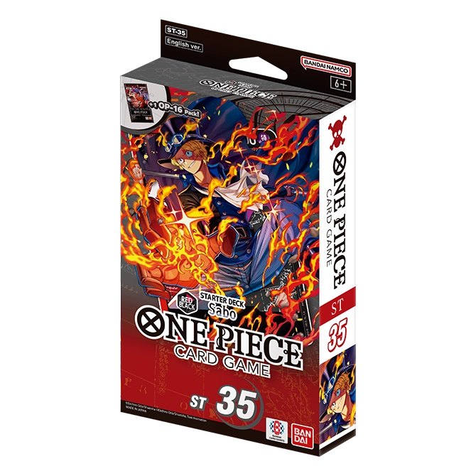 STARTER DECK -RED BLACK Sabo- [ST-35]