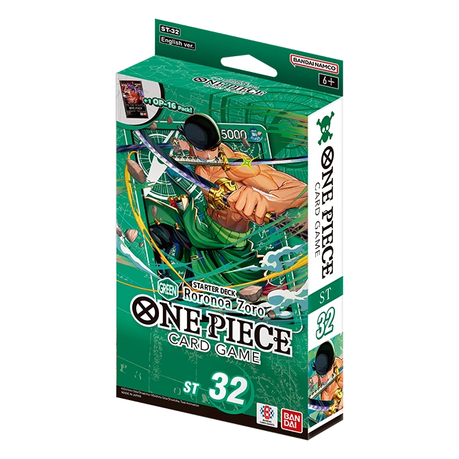 STARTER DECK - GREEN Roronoa Zoro- [ST-32]