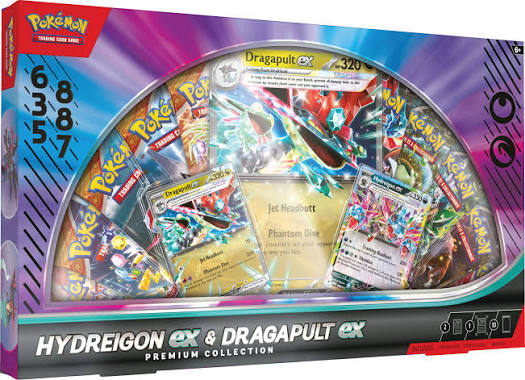 Pokemon TCG: Dragapult ex & Hydreigon ex Premium Collection EN