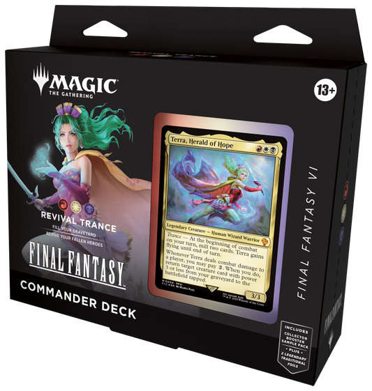 MAGIC THE GATHERING: FIN UNIVERSES BEYOND: FINAL FANTASY COMMANDER DECKS (REVIVAL TRANCE)
