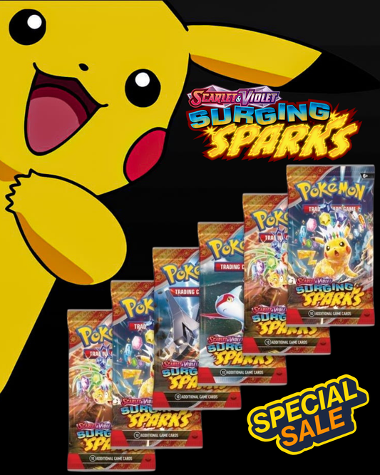 Scarlet & Violet Surging Sparks (6 Pack)