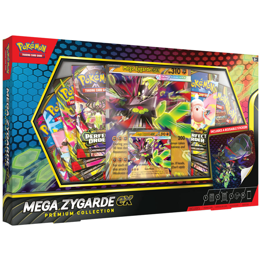 Pokemon TCG: Mega Zygarde EX Premium Collection Case