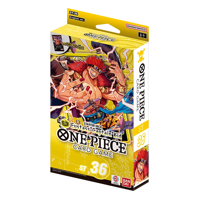 STARTER DECK -YELLOW Eustass "Captain" Kid- [ST-36]